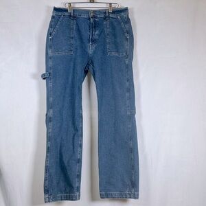 Warp + Weft ASE Utility Aspen Pitkin Straight Carpenter Jeans. Size 12/31.